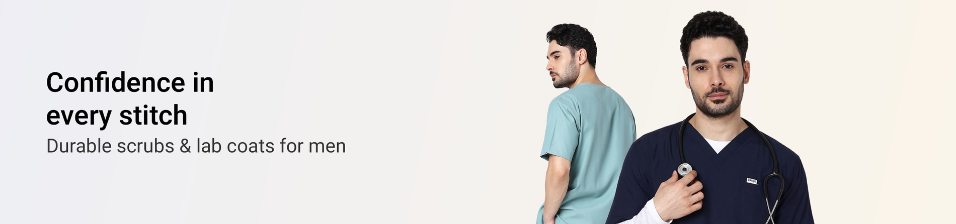 Buy Men's Medical Scrub Suits & Lab Coat Aprons with Knya