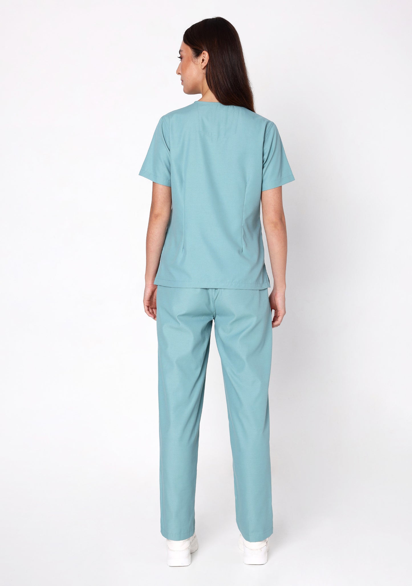 Classic Women's V-Neck (Eucalyptus) Scrub