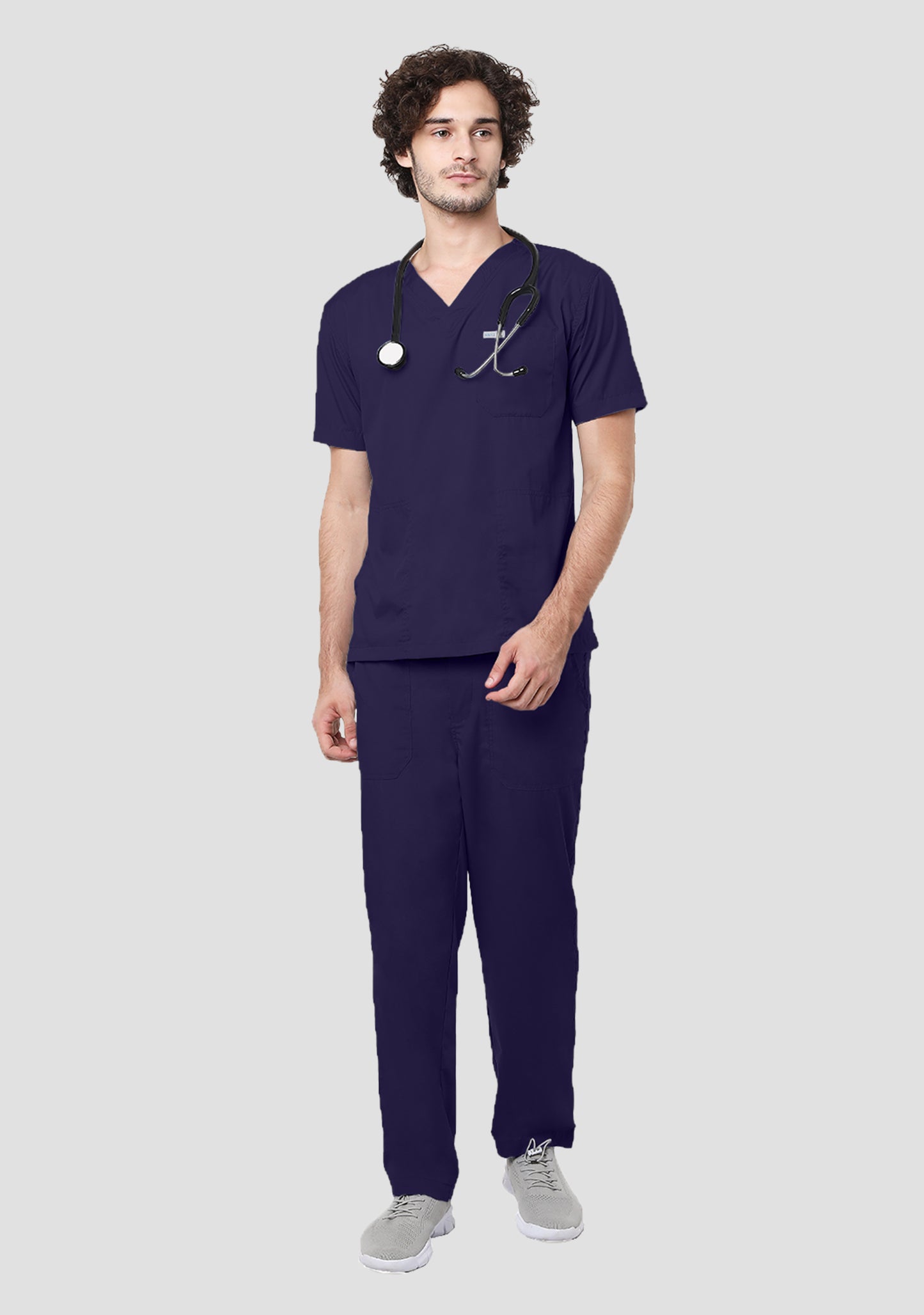 Classic Men's 2-Pocket New Gen (Navy Blue) Scrub Bottom