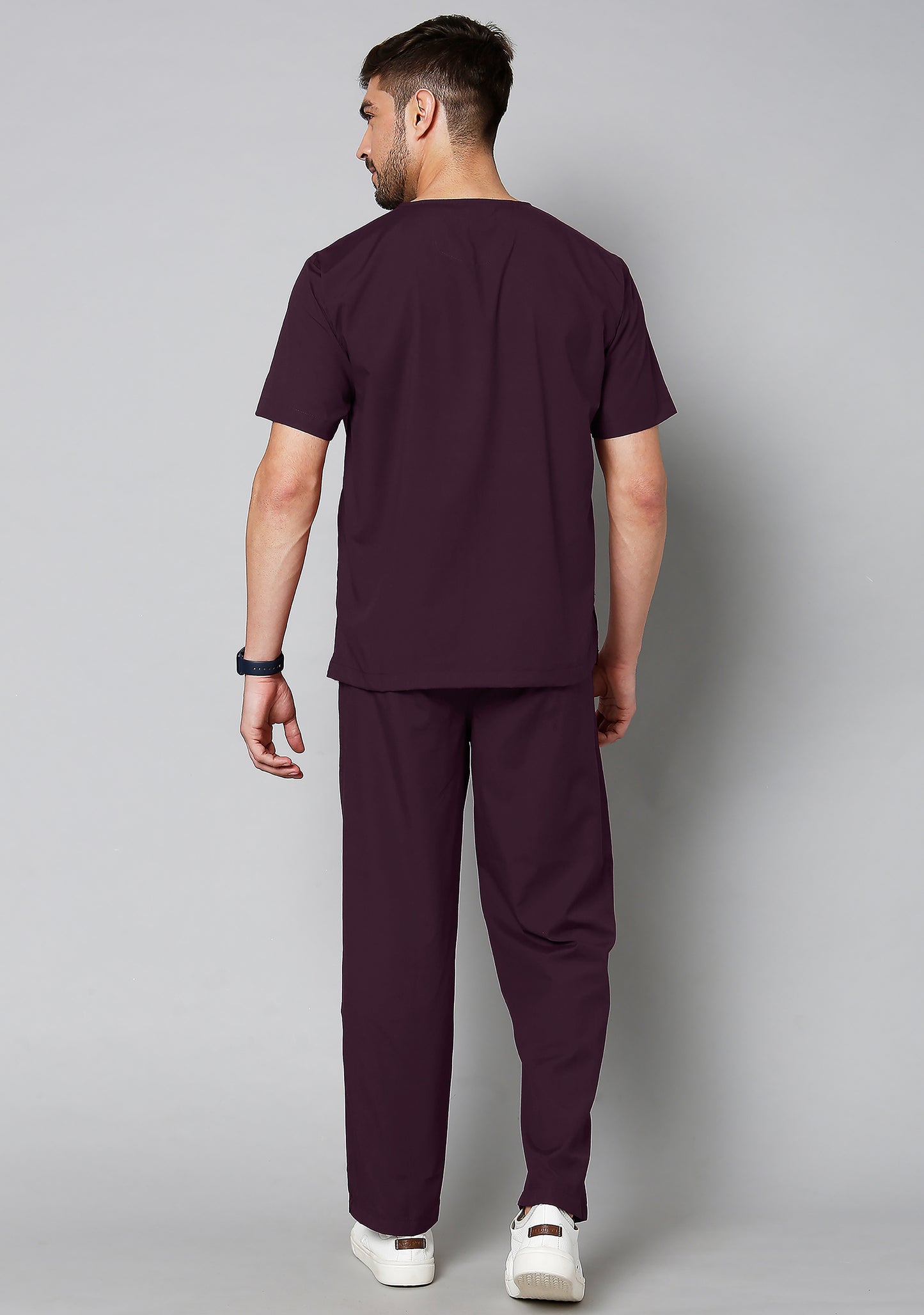 Classic Men's 2-Pocket New Gen (Wine) Scrub Bottom