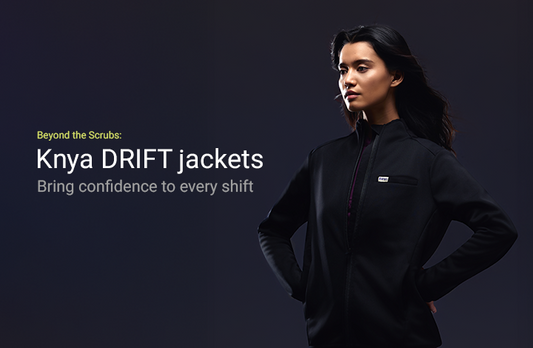 Beyond the Scrubs: How Knya Drift Jackets Bring Confidence to Every Shift.