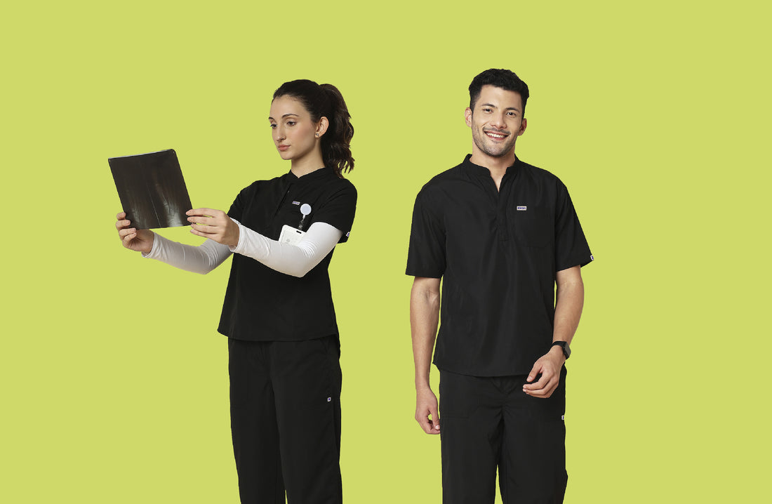 Chinese Collar Scrubs: A Stylish Twist to Traditional Medical Apparel