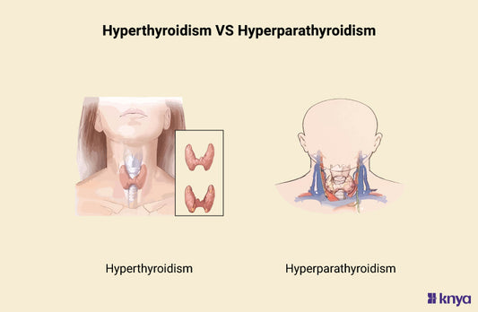 Difference Between Hyperthyroidism and Hyperparathyroidism