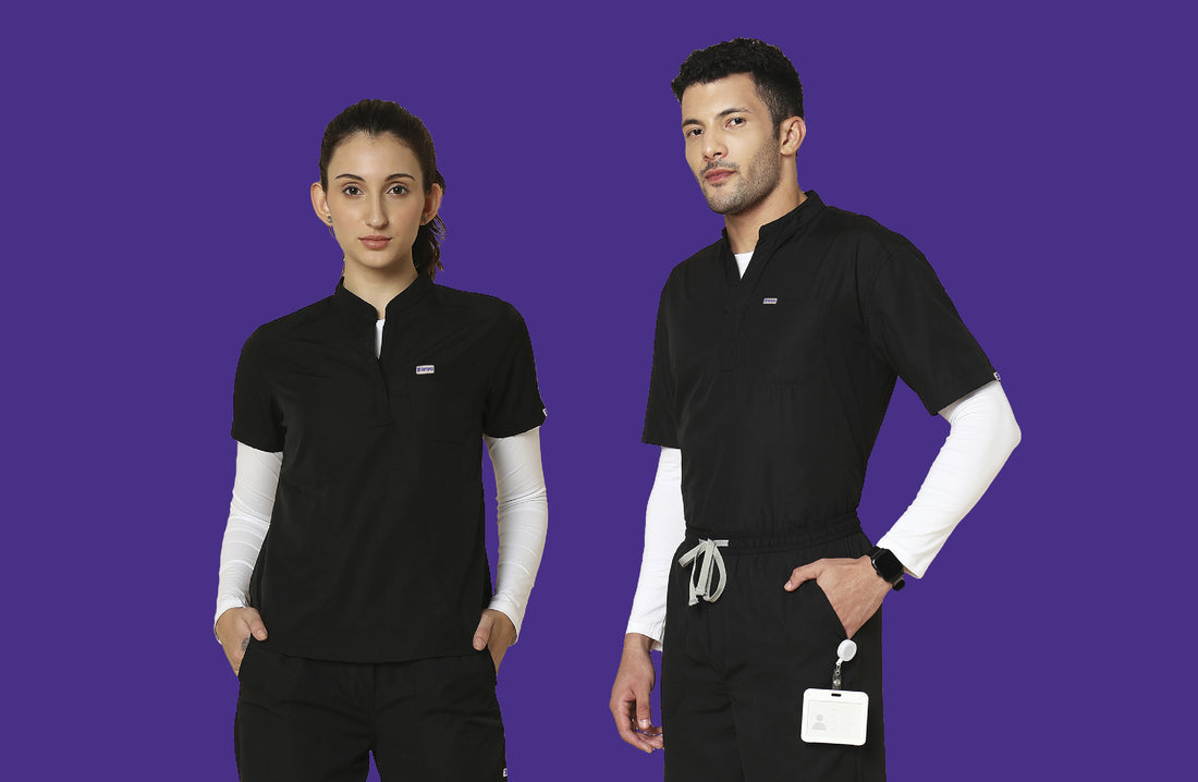 Mandarin Scrubs vs. Traditional Scrubs: What's the Difference?
