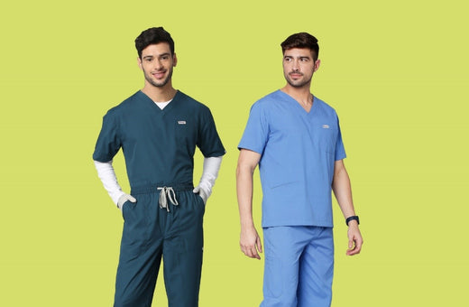 V-Neck Scrubs for Men