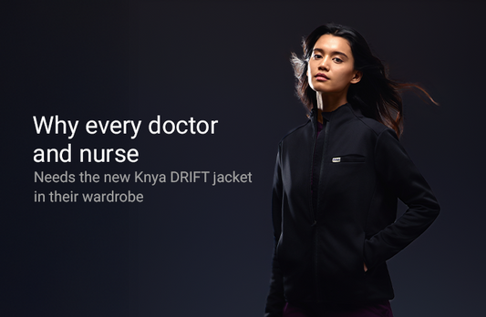 Why Every Doctor and Nurse Needs the New Knya Drift Jacket in Their Wardrobe