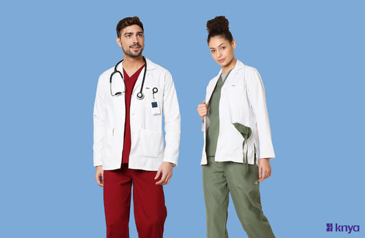 Lab Coat vs. Apron