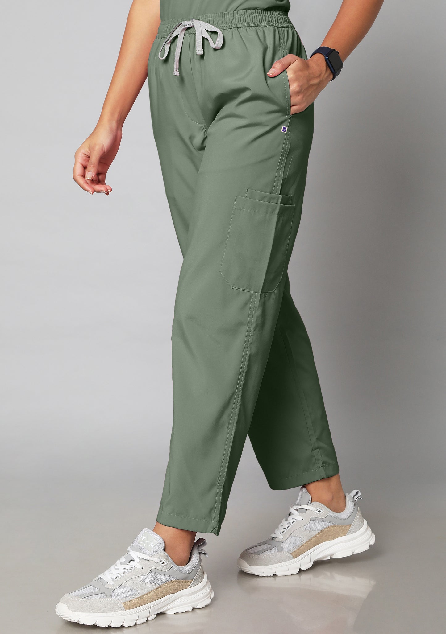 Classic Women's 10 Pocket (Olive) Scrub