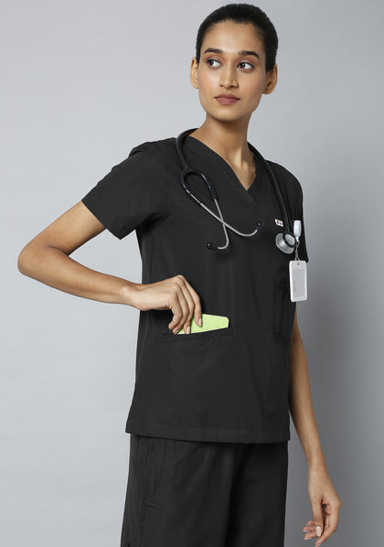 Female Pure Cotton Hospital uniform Black for women nurse cargo pants  medical uniforms at Rs 890/piece in Kolkata