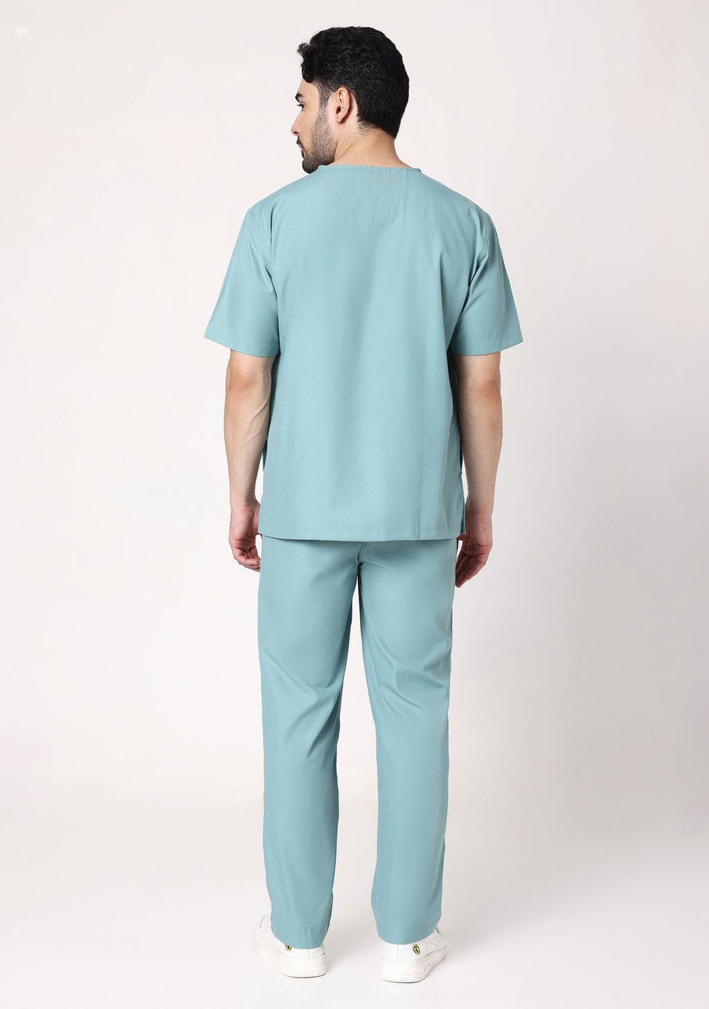 Classic Men's V-Neck (Eucalyptus) Scrub