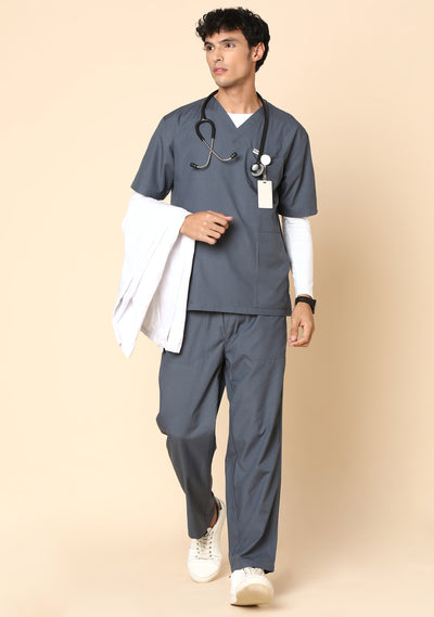 Grey Colour Scrubs