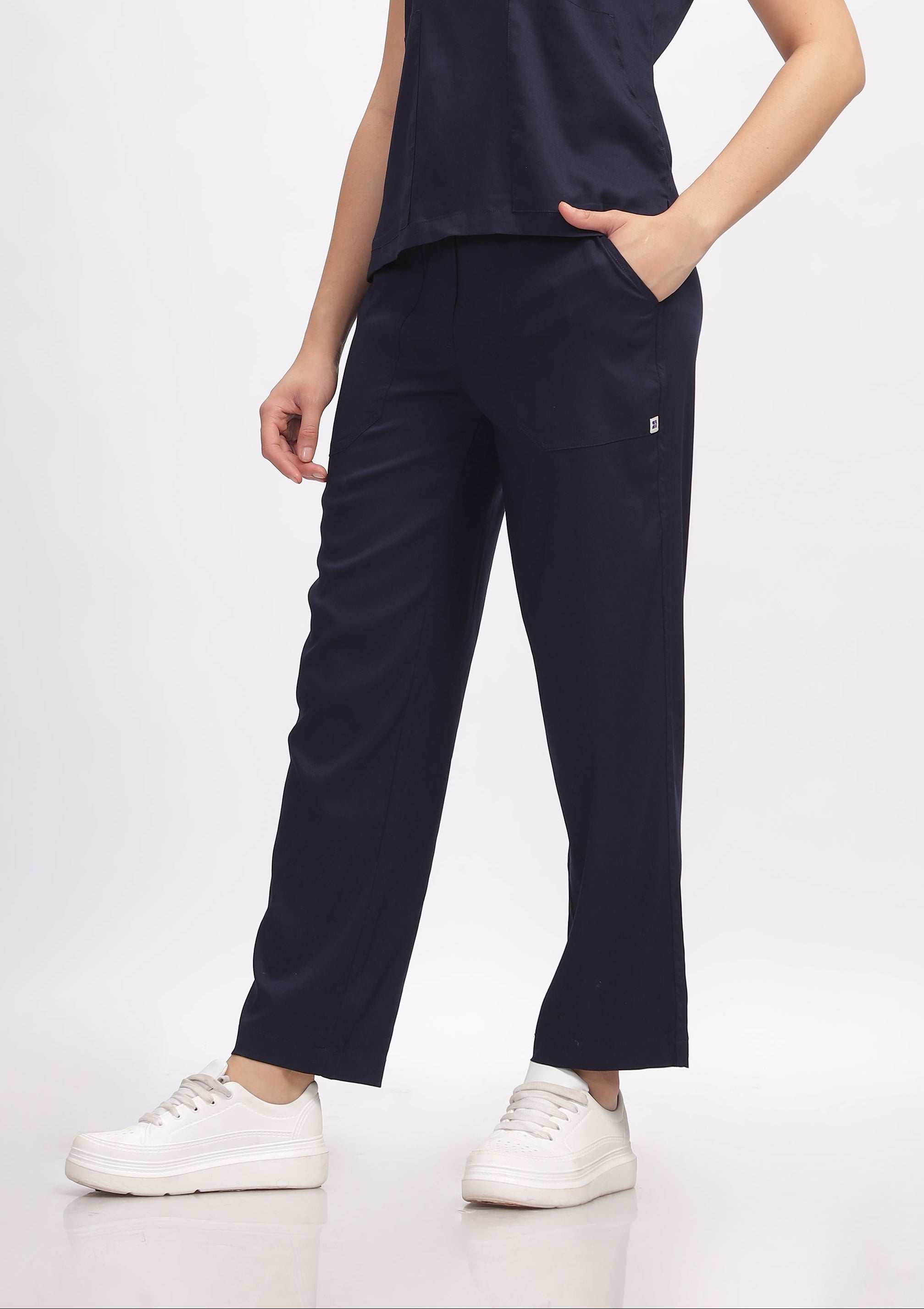 ecoflex Lite Women's 2-Pocket (Navy) Scrub Bottom