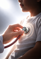 6sense Paeds (Maroon), Steel Finish Stethoscope