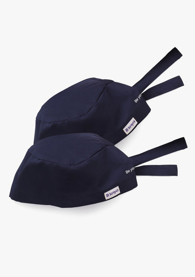 Classic Unisex (Navy) Scrub Cap - Pack of 2