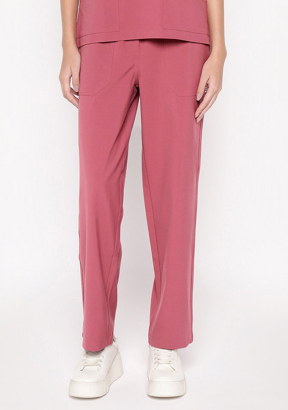 ecoflex Women's 2-Pocket (Mauve) Scrub Bottom