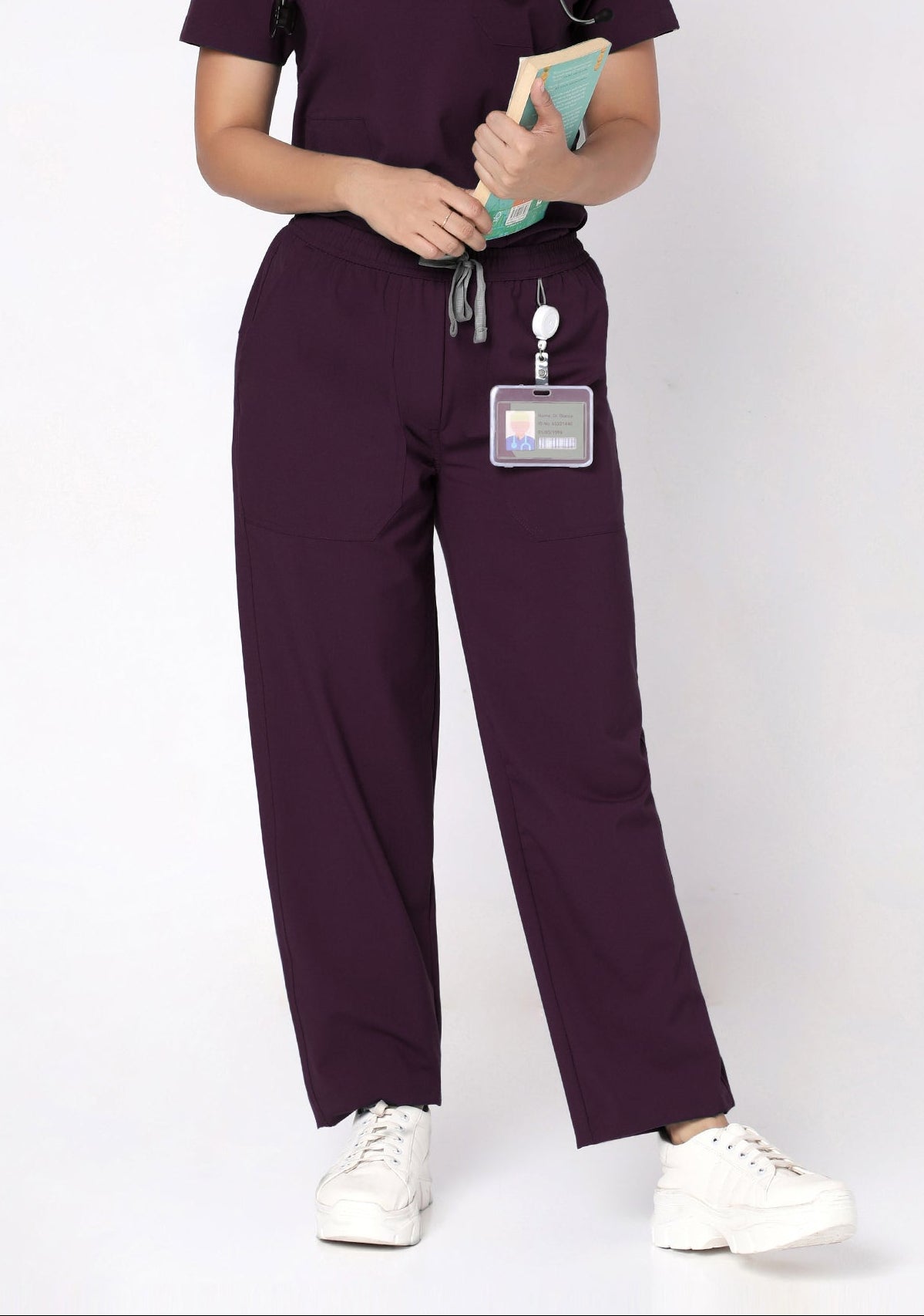 ecoflex Lite Women's 2-Pocket (Wine) Scrub Bottom