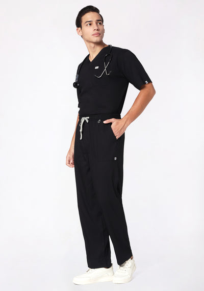 Ecoflex Lite Men's 2 Pocket (Black) Scrub Bottom - Test