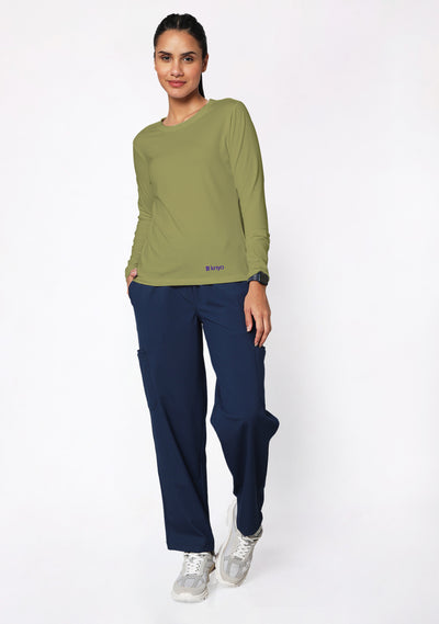 Women's Supersoft L/S (Olive) Underscrub