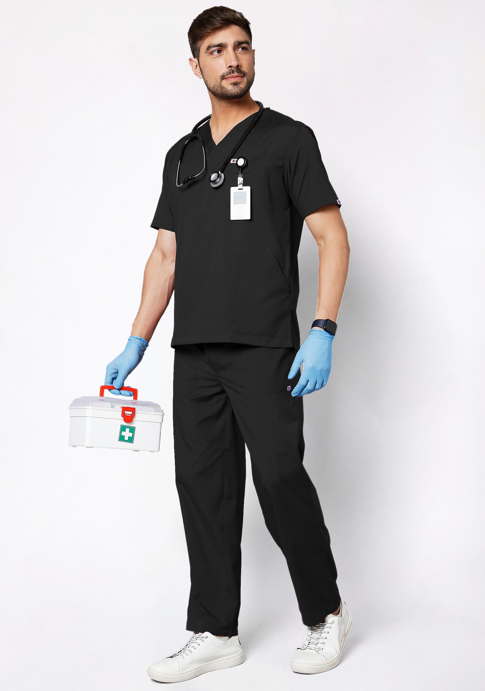 black nurse dress A.B. Uniform