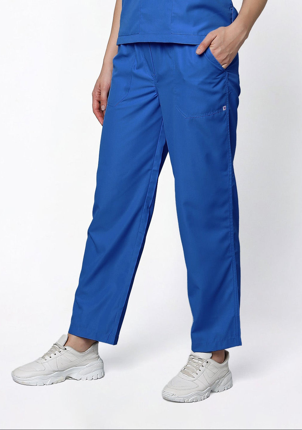 Classic Women's 2-Pocket (Galaxy Blue) Scrub Bottom