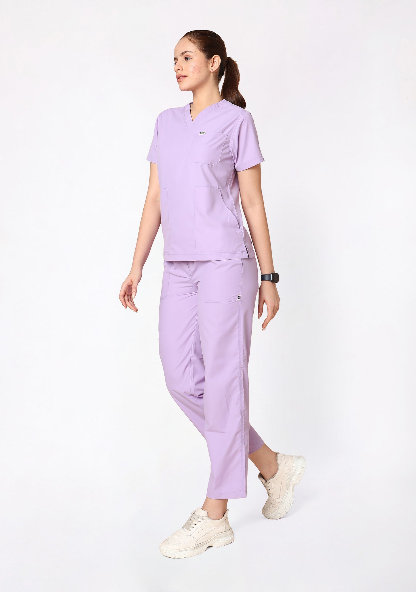 Classic Women's V-Neck (Pastel Lilac) New Gen Scrub