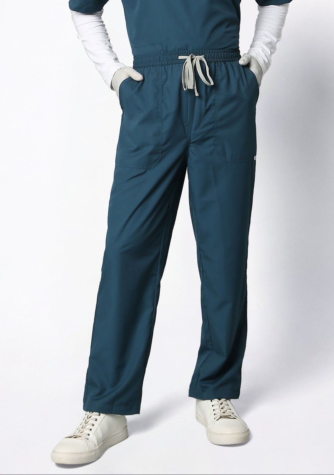 Classic Men's 2-Pocket (Forest Green) Scrub Bottom
