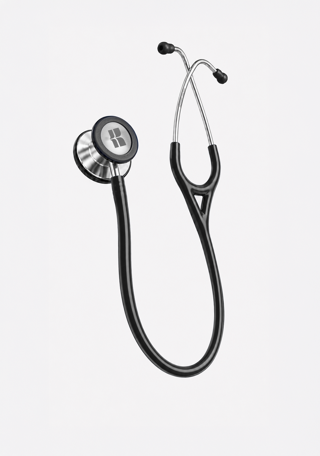 6sense Lite (Black), Steel Finish Stethoscope