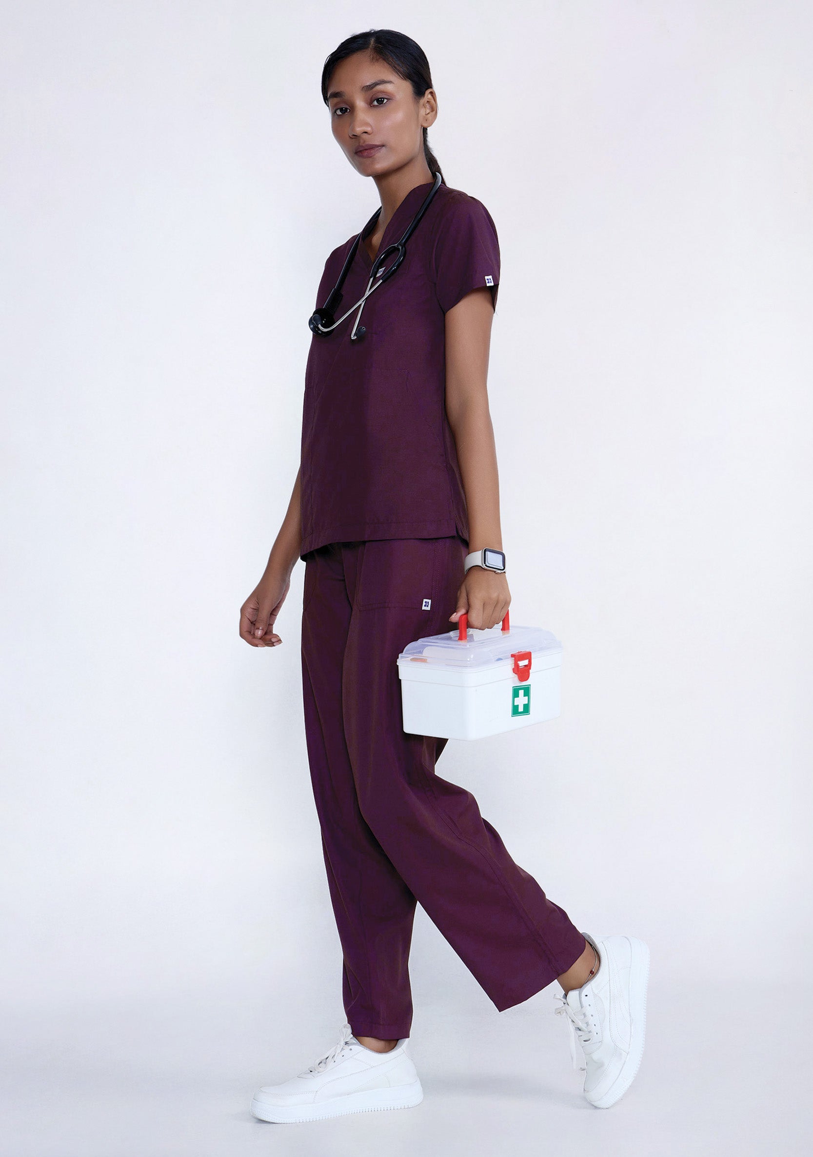 Purple Nursing Dress Hospital Buy Hospital Nurse Scrubs And Scrub