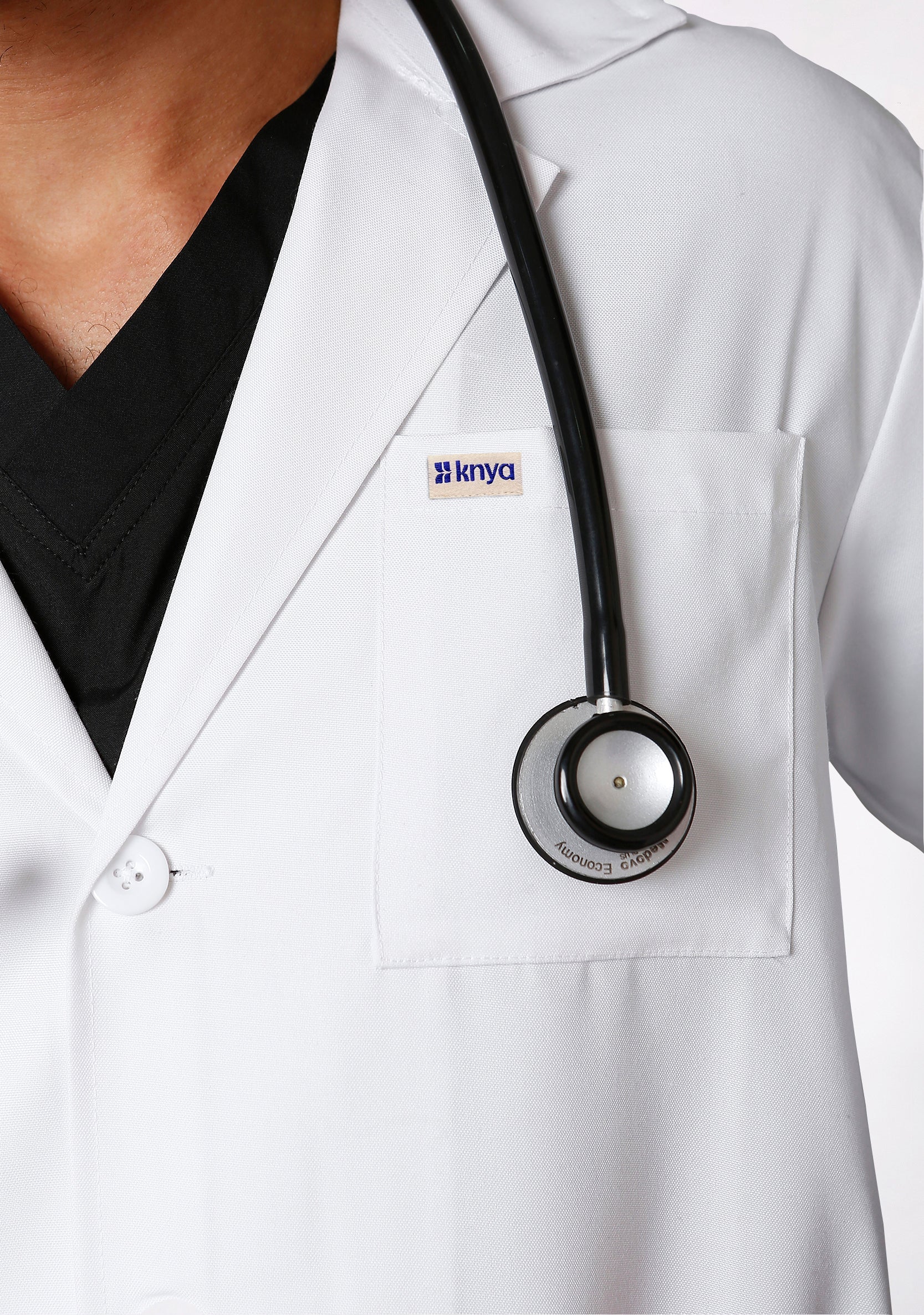 Chief Men's Plus Size Lab Coat Apron