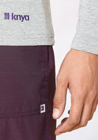 Supersoft Men's L/S (Grey) Plus Size Underscrub