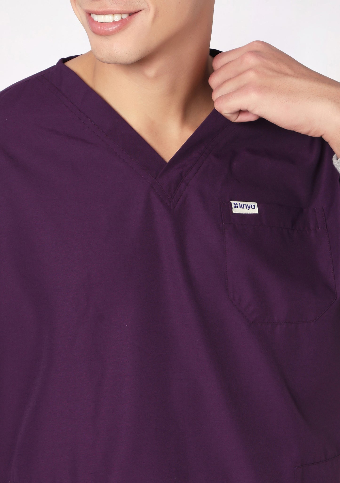 Classic Men's Longsleeves (Wine) Scrub