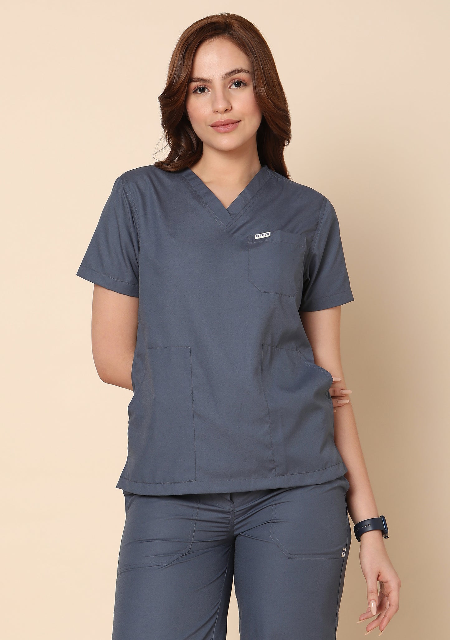 Classic Women's 2-Pocket New Gen (Heather Grey) Scrub Bottom