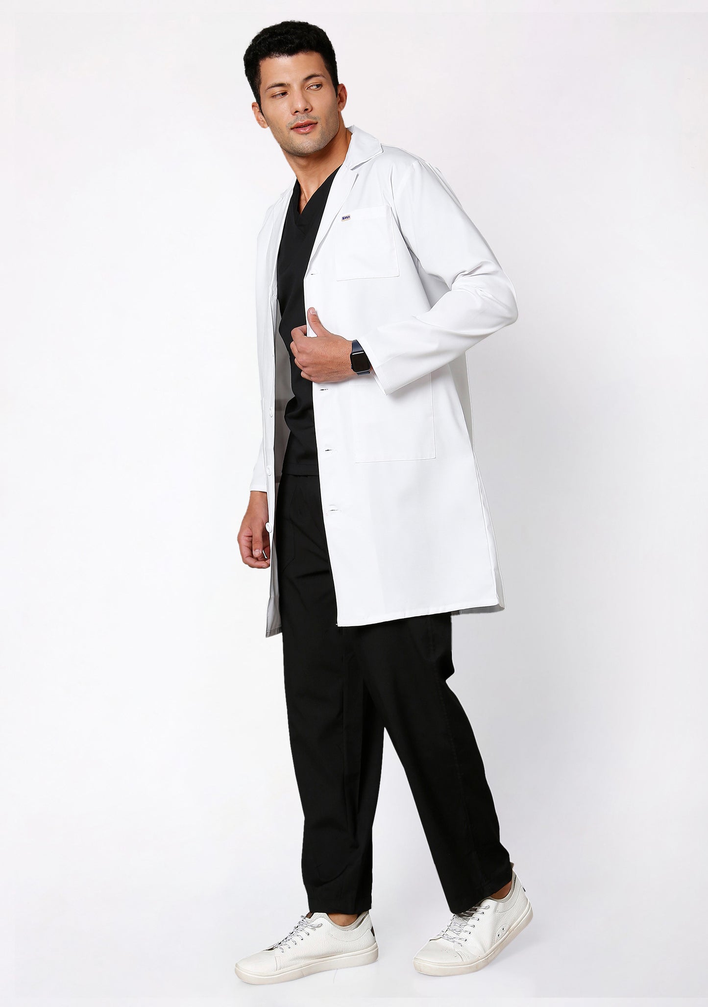 Chief Men's Full Sleeve Lab Coat Apron 1