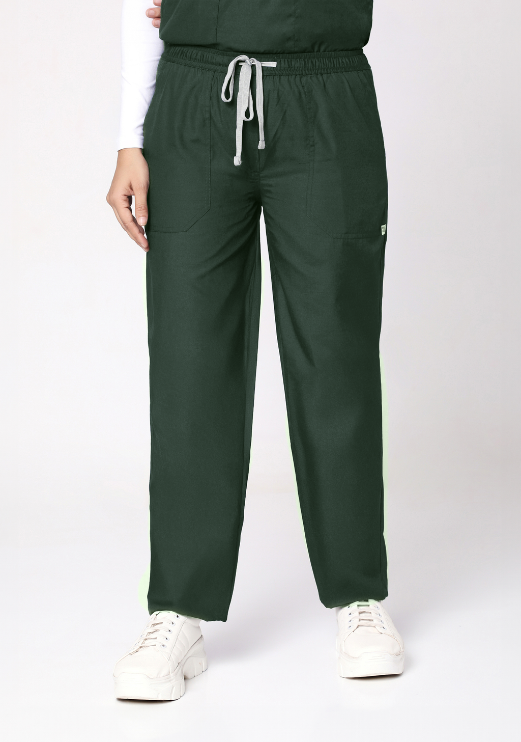 Classic Women's V-Neck (Military Green) Scrub