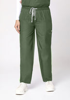 Classic Women's V-Neck (Military Green) Scrub