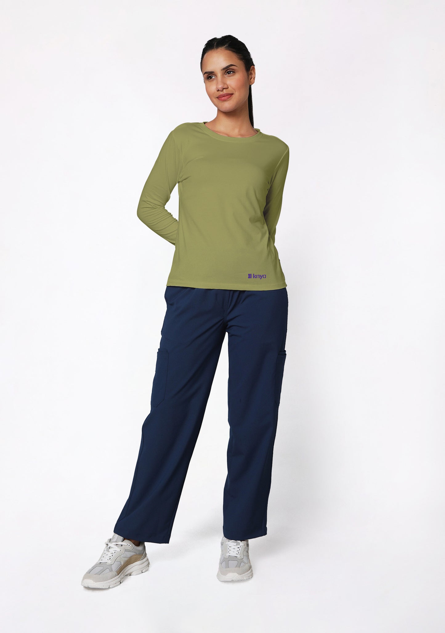 Women's Supersoft L/S (Olive) Underscrub