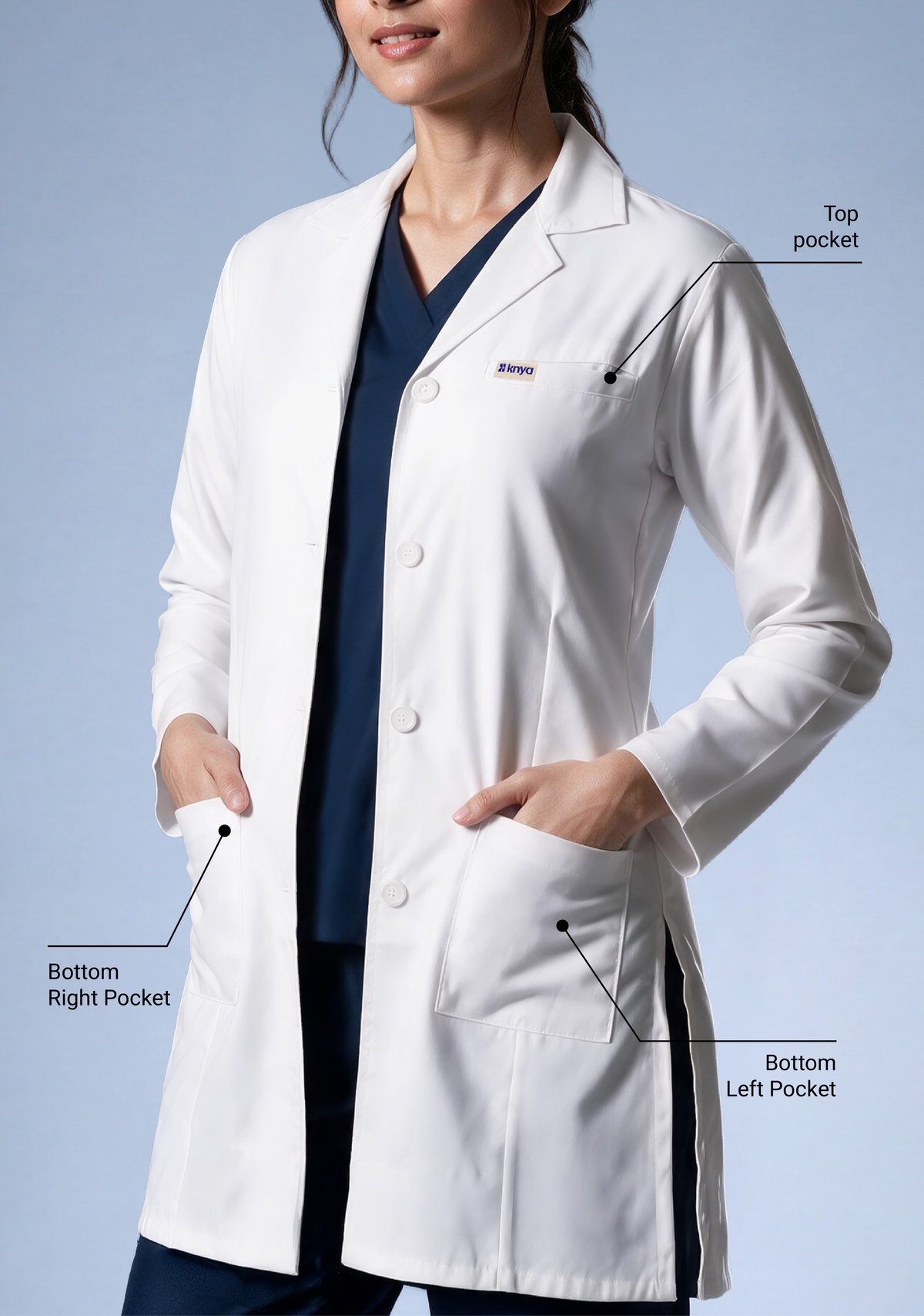 Chief Women’s Lab Coat Apron