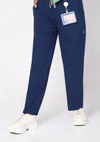 ecoflex™ Women's V-Neck (Navy) Plus Size Scrub