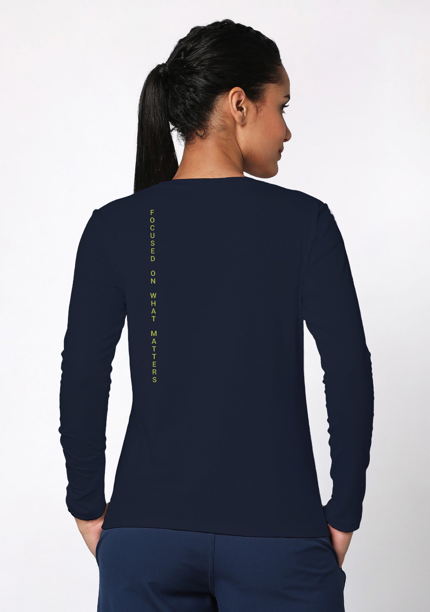 Supersoft Women's L/S (Navy) Underscrub