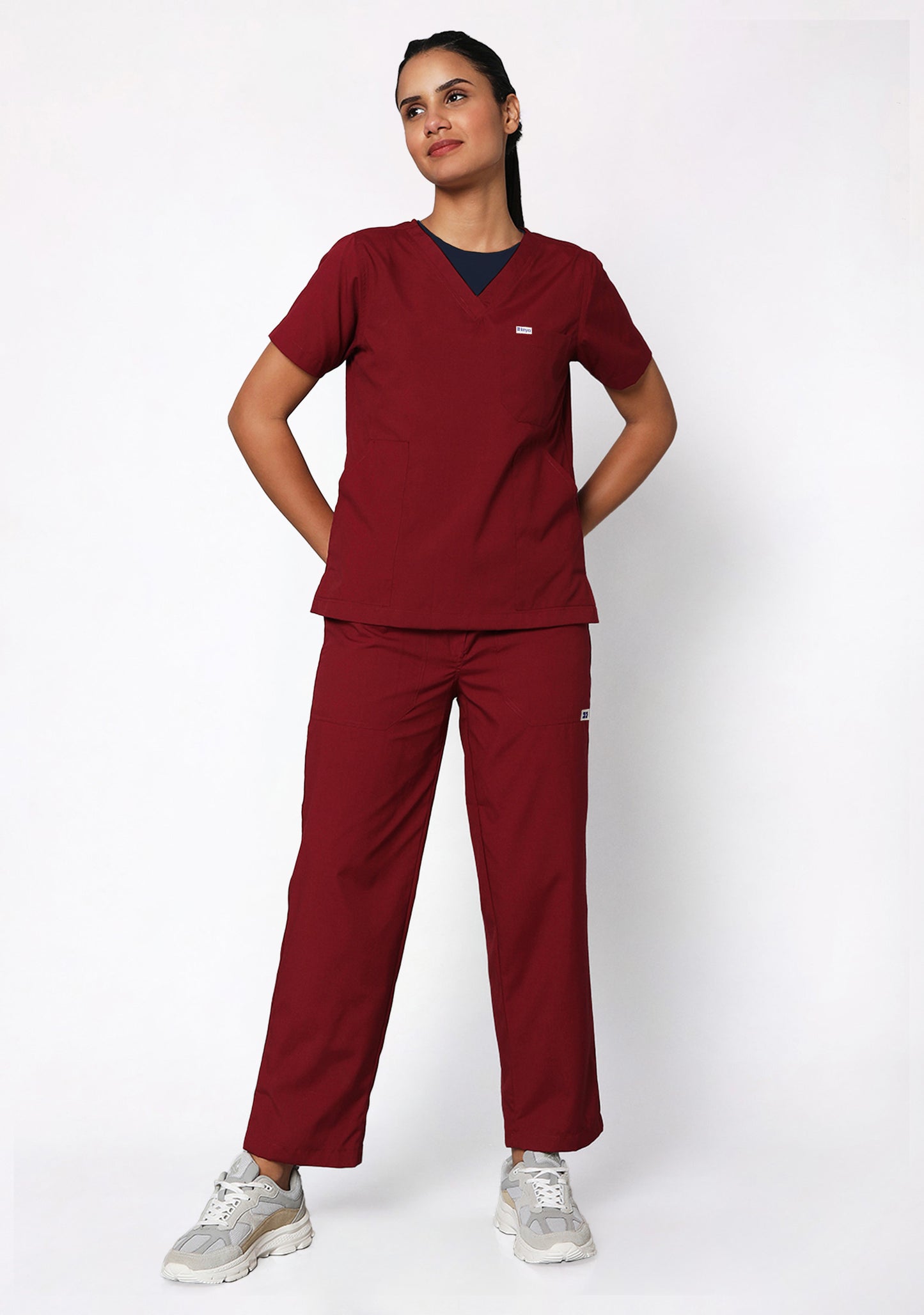 Supersoft Women's S/S (Navy) Underscrub 1