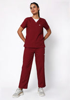 Supersoft Women's S/S (White) Plus Size Underscrub