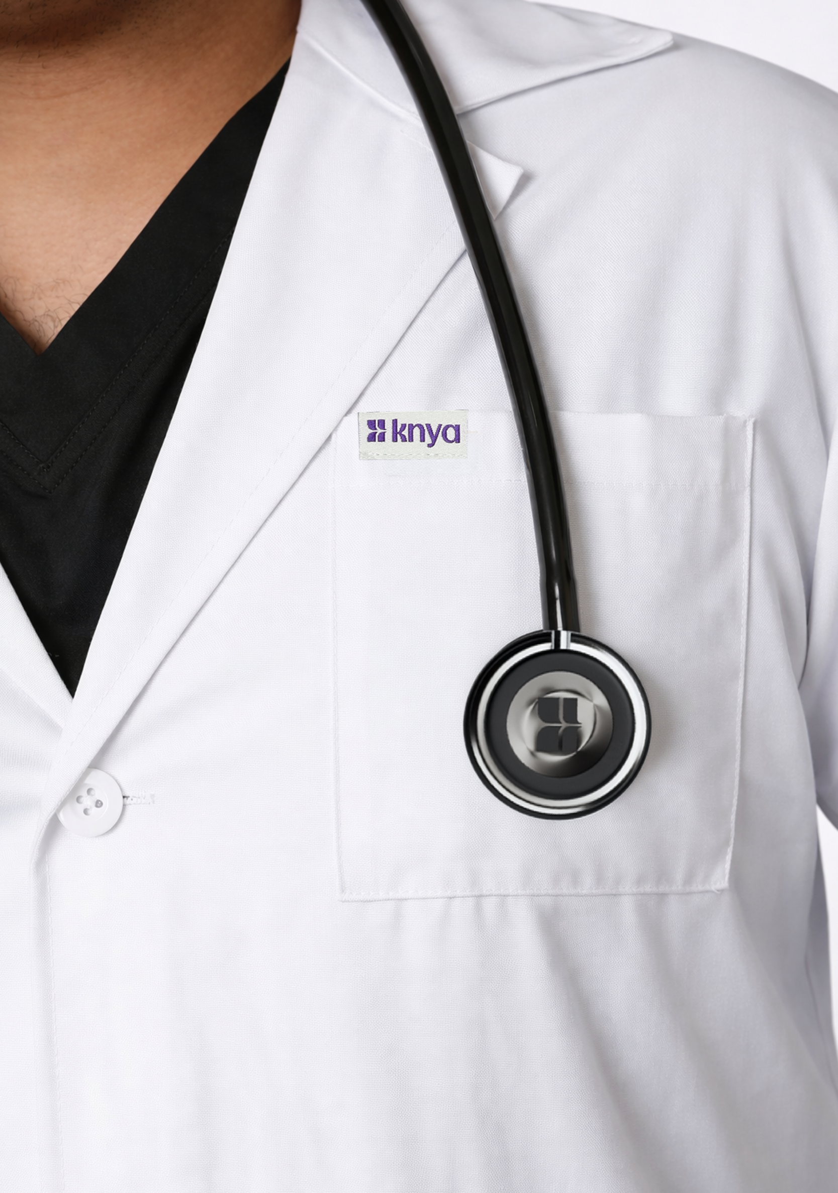 Chief Men's Plus Size Lab Coat Apron