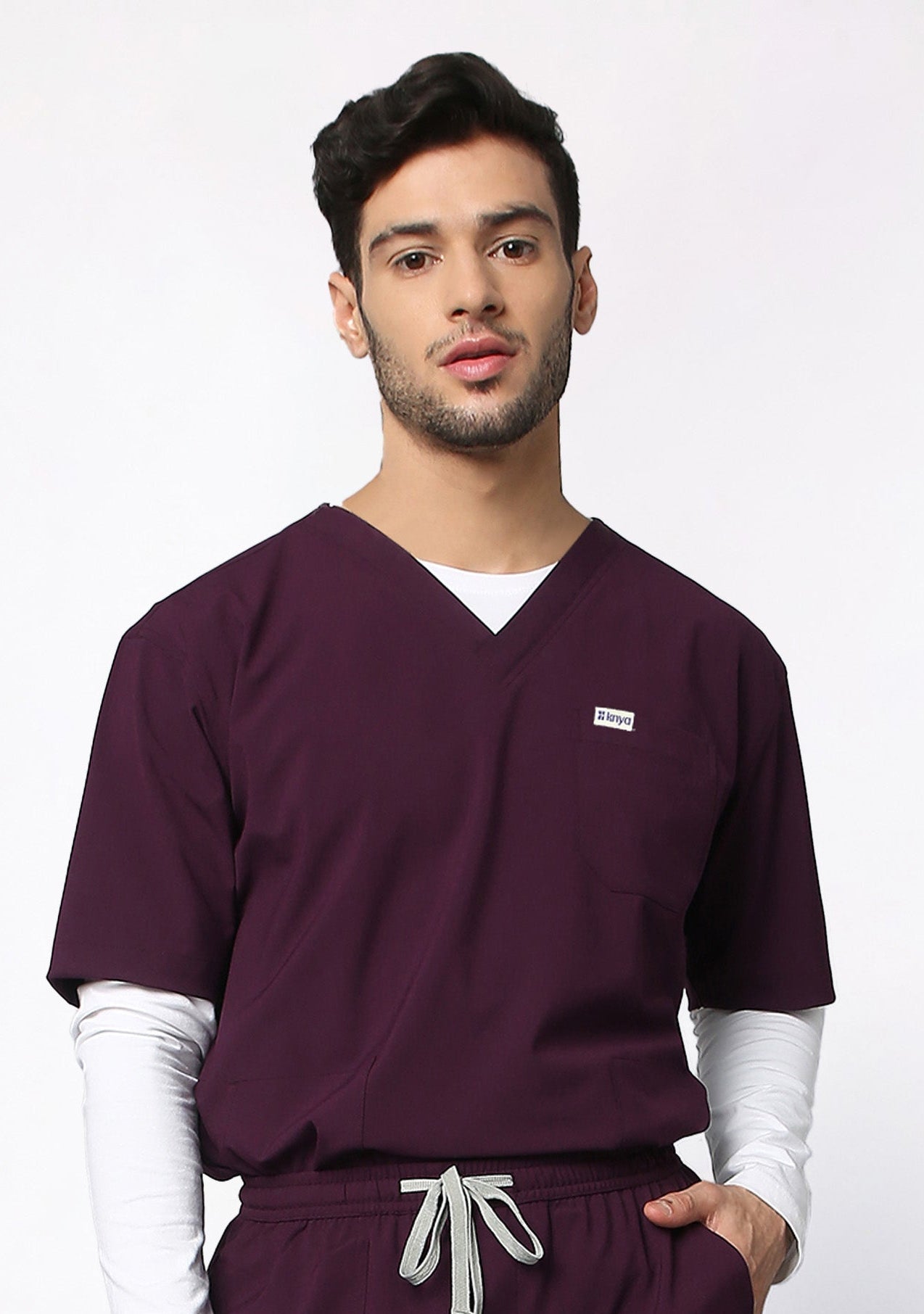 ecoflex™ Men's Jogger (Wine) Scrubs