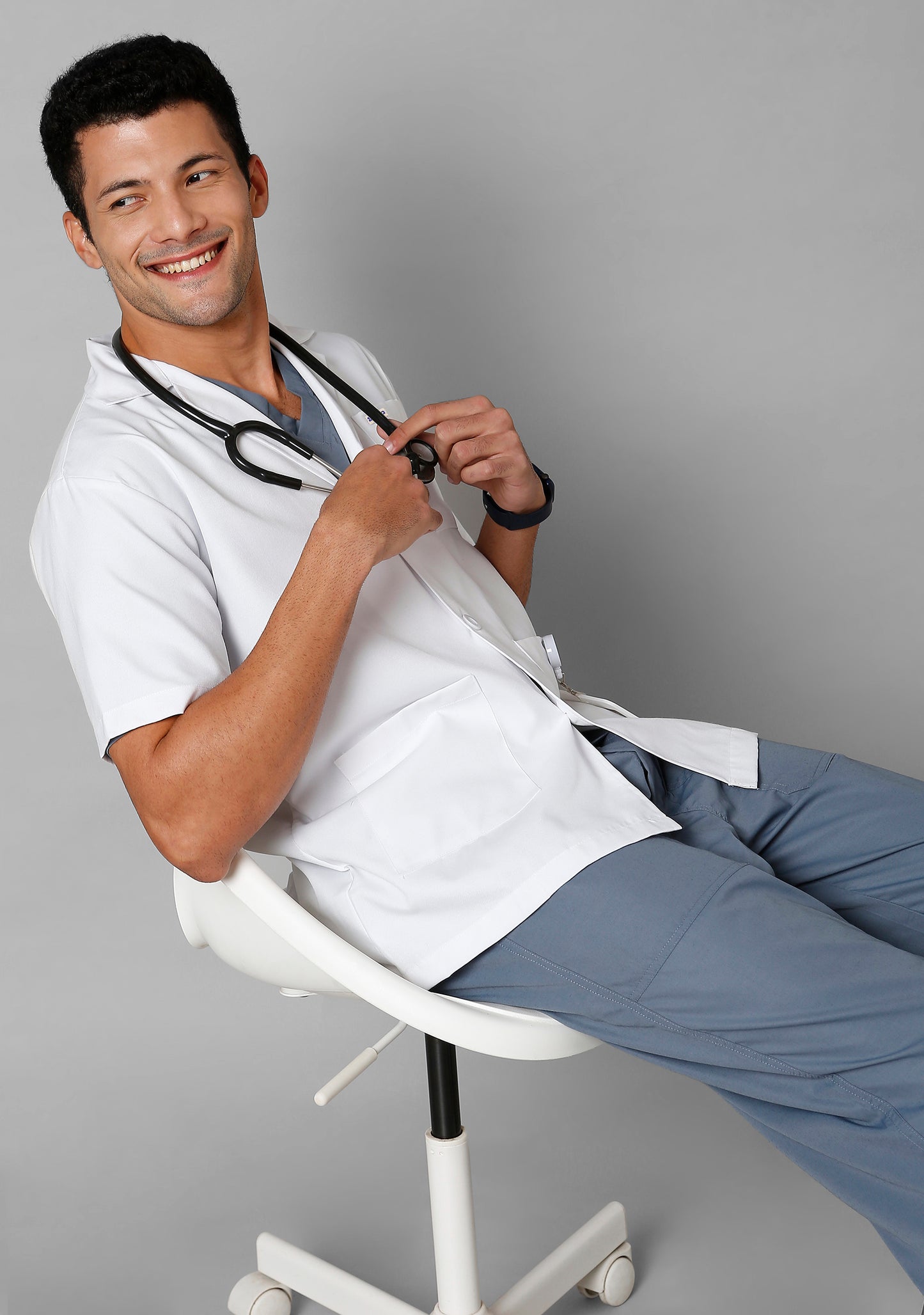 Men’s Everyday Lab Coat Apron