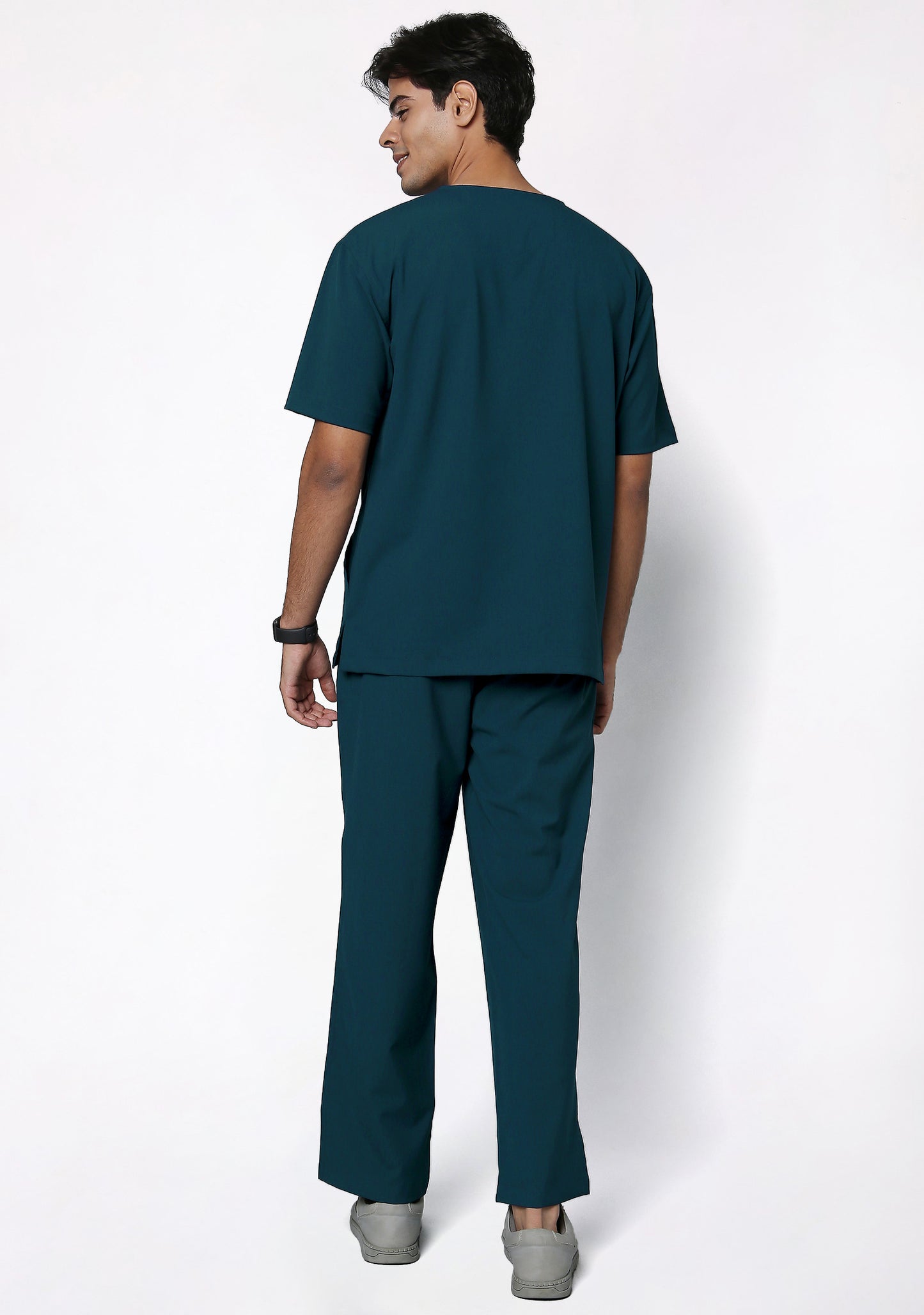 Ecoflex Men's V-Neck (Forest Green) Scrub