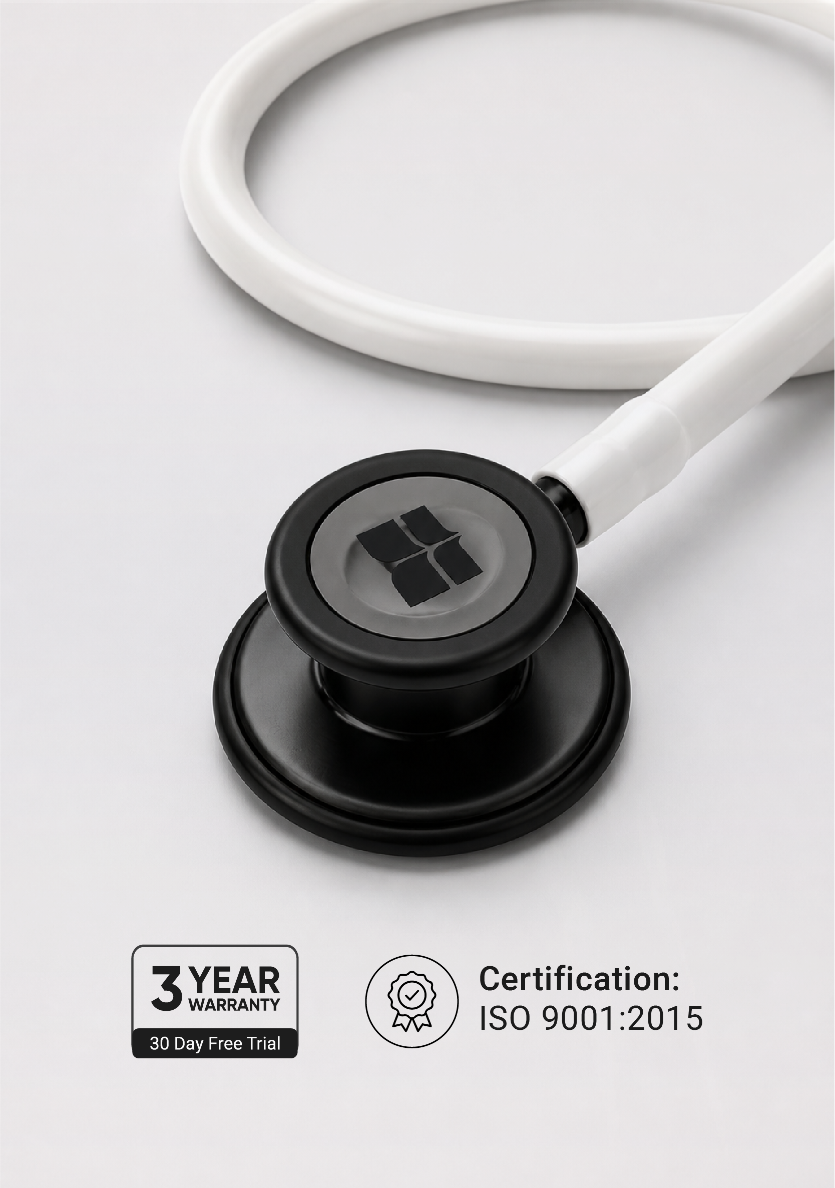 6sense (Elegant White) Stethoscope
