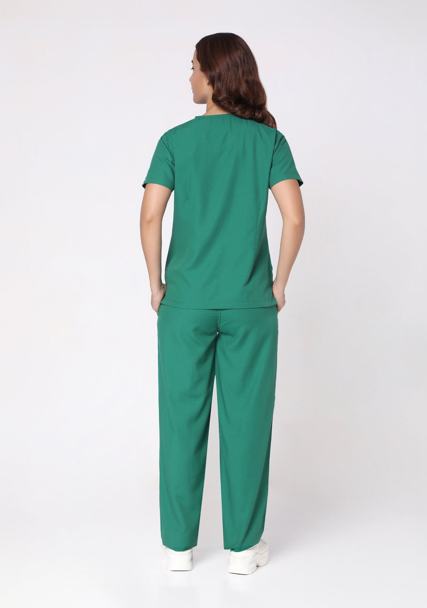 Classic Women's V-Neck (Emerald Green) New Gen Scrub