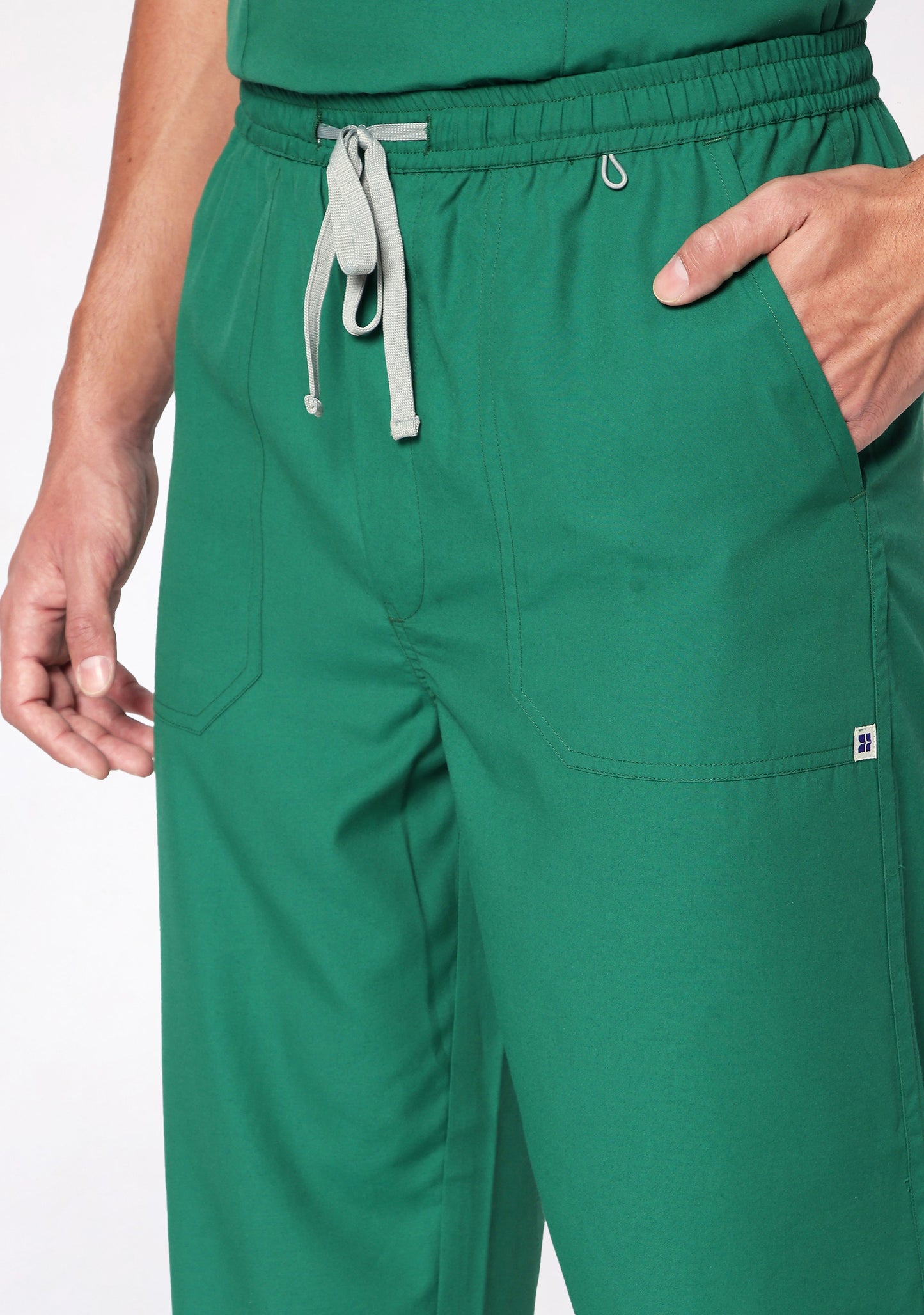 Classic Men's V-Neck (Emerald Green) Active Scrub