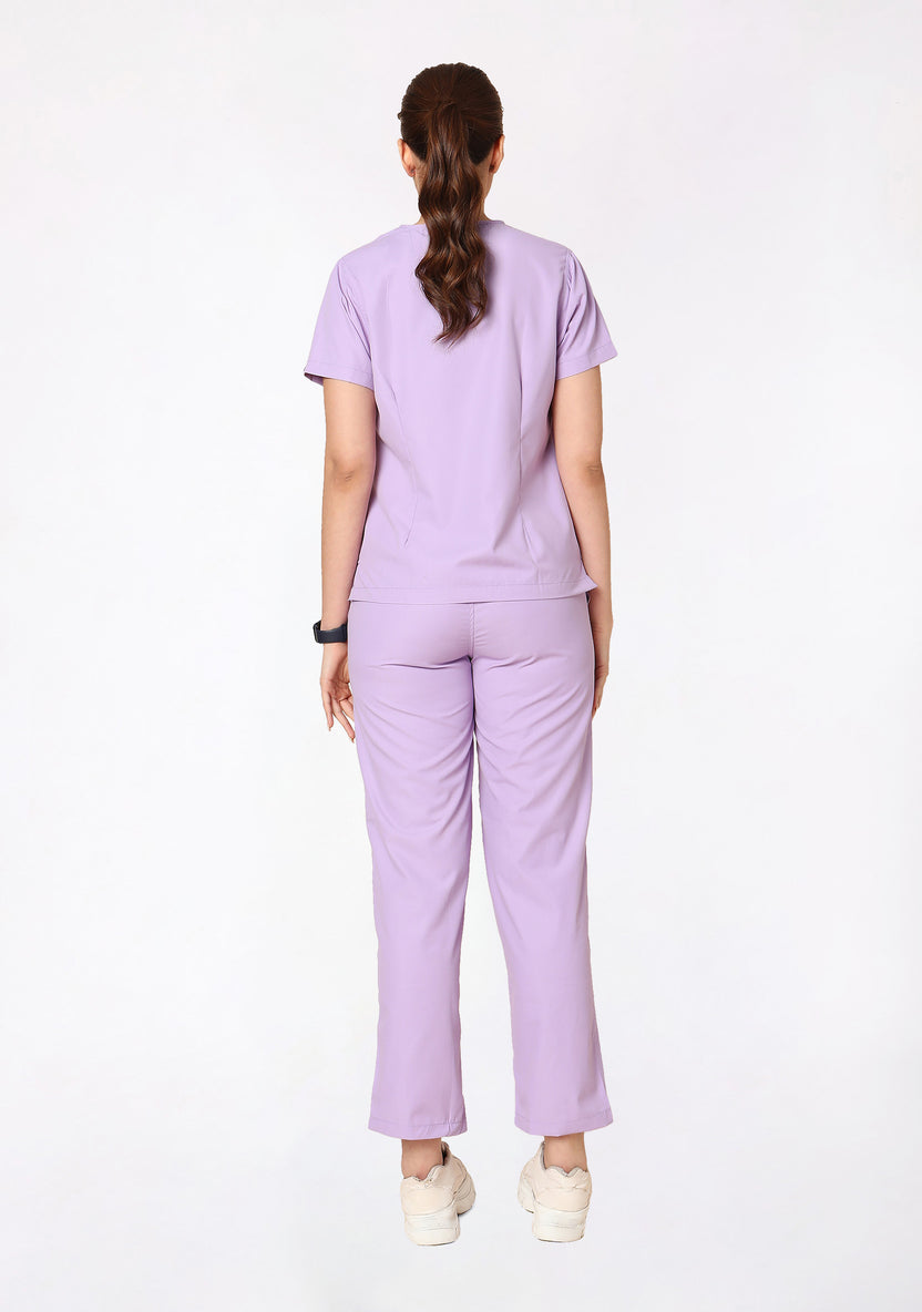 Classic Women's V-Neck (Pastel Lilac) Scrub