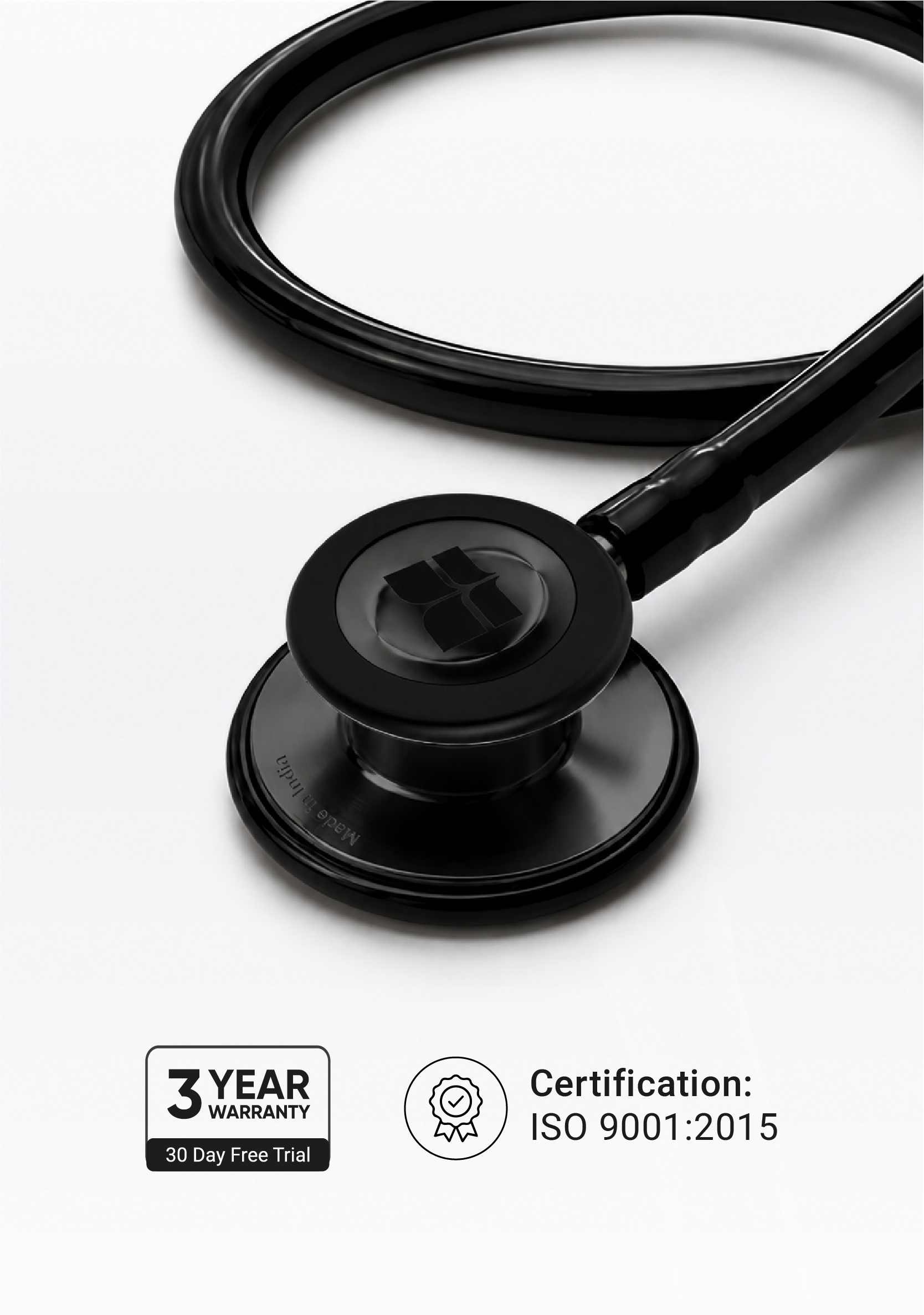 6sense (All Black) Stethoscope